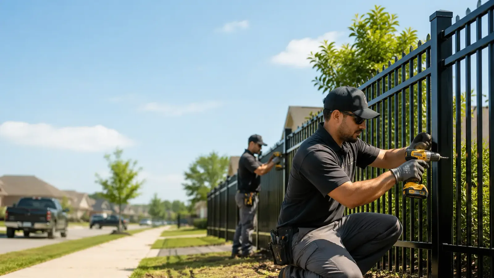 Metal Fence Installation in Hedrick, IA